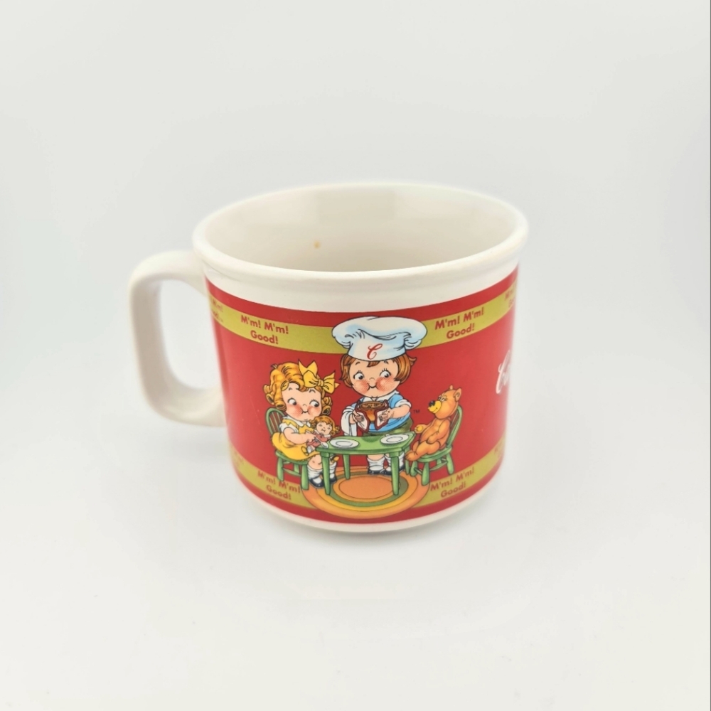 1998 Campbell's  Soup Mug Kid Tea Party